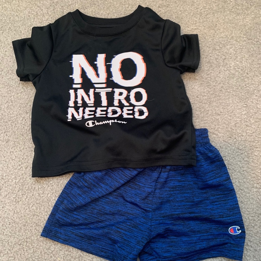 Champion short sleeve set